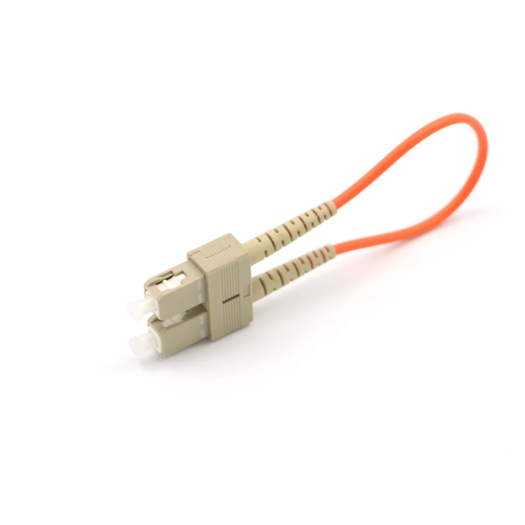 Sc Optics Fiber Loopback Patch Lead