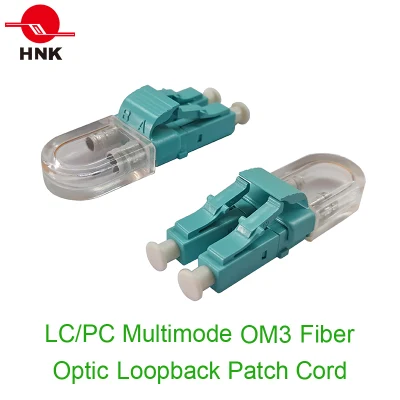 Cable de conexión de bucle invertido de fibra óptica Om3 multimodo LC/PC