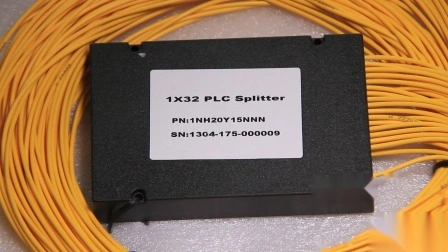 Divisor de fibra 1X4 0,9 mm Sc/APC Divisor de PLC de fibra óptica sin bloque