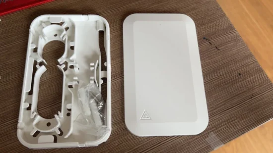 Caja de terminación de fibra óptica a prueba de polvo FTTH a prueba de agua/toma de pared de fibra óptica SC de 2 puertos/caja pequeña FTTH de escritorio