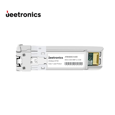 Transceptor óptico LC dúplex SFP28 25gbps 850nm Mmf 300m