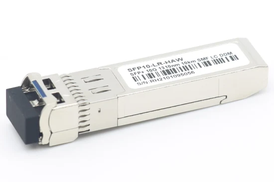 10g Bidi 80km SFP+ Transceptor 1550nm LC/Sc 10g XFP/SFP+/SFP Metro Transceptor óptico