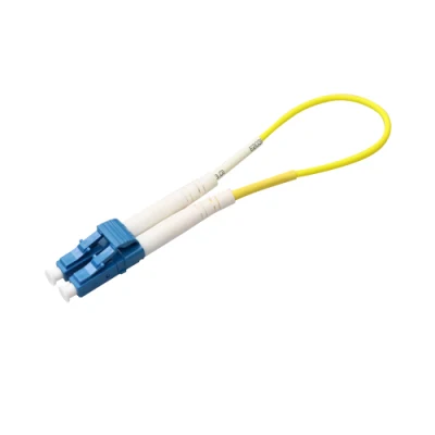 Cable de bucle invertido de fibra monomodo LC, conector macho de bucle invertido LC