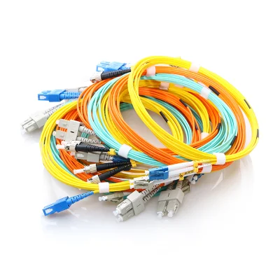 PC/Upc/APC Dys /OEM Personalizó el cable de conexión de fibra óptica Om3 con RoHS