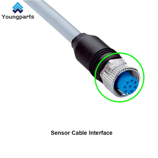 Sensores de fibra óptica de acero inoxidable mecanizados CNC que alojan conectores de cable